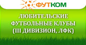 Любительские футбольные клубы (Третий дивизион, ЛФК)