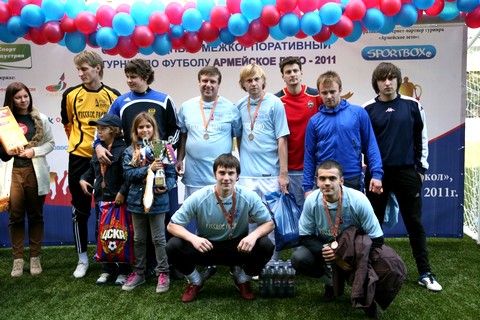 Межкорпоративный турнир по футболу "Армейское Лето" 2011, стадион "Сокол", Спорт-Индустрия, ФутКом, ЦСКА